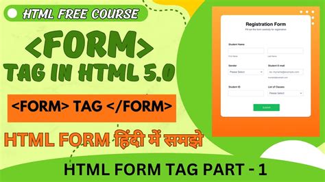 Image result for Form Tag Format.html