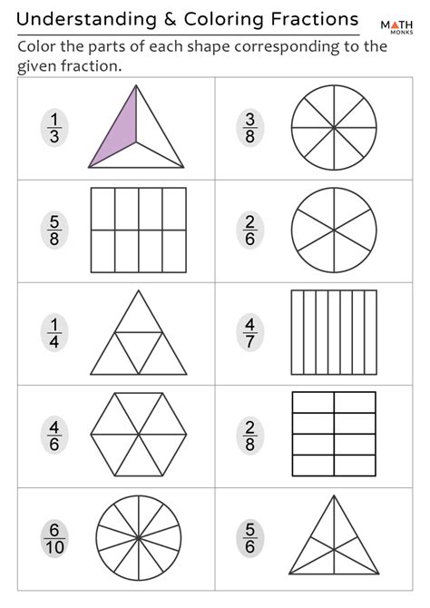 Image result for Word Fraction Problems Worksheet for Grade 2