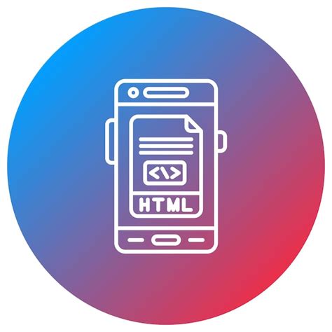 Image result for Mobile HTML Page Icon