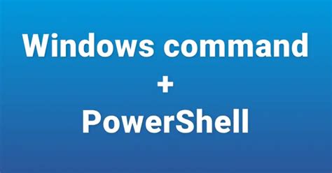 Image result for Commandes PowerShell