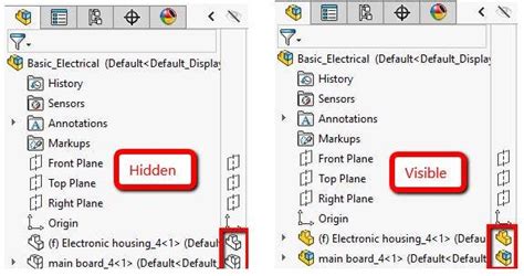 Image result for Adding Configuration SolidWorks of Hidden Parts