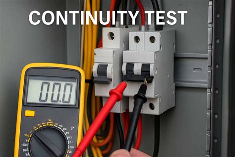 Toradh íomhá ar Electrical Continuity Test