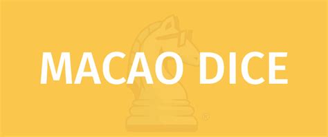 Image result for Chinese Dice Game Macau