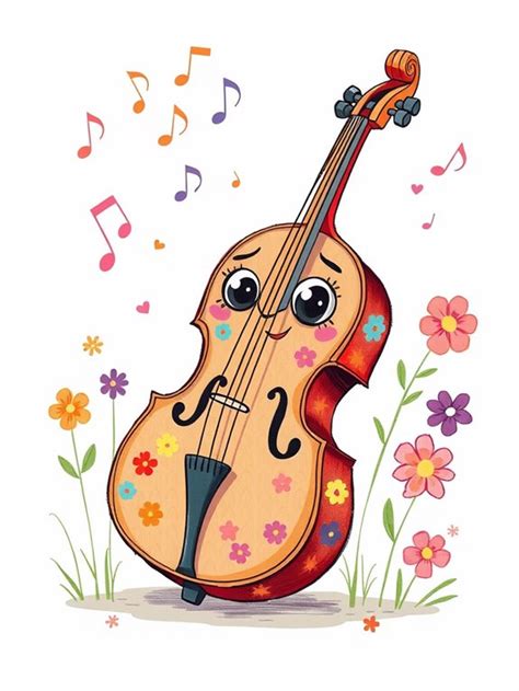 Image result for Simple Cello Drawing