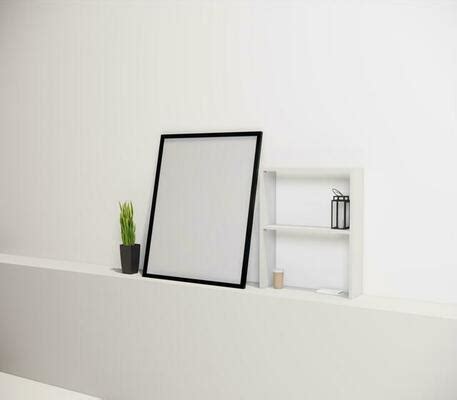 Image result for 3d frame mockup