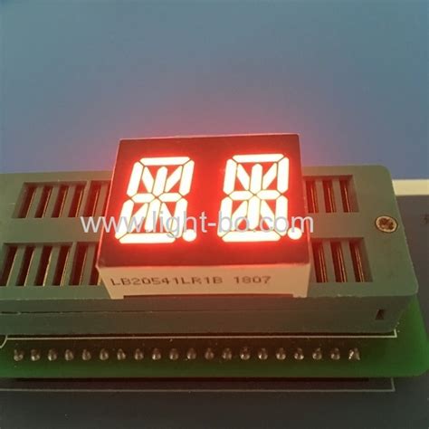 Toradh íomhá ar Alphanumeric Display Red Board