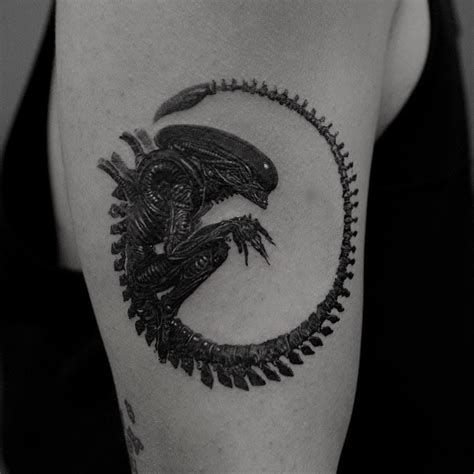 Toradh íomhá ar Alien Movie Tattoo Ideas