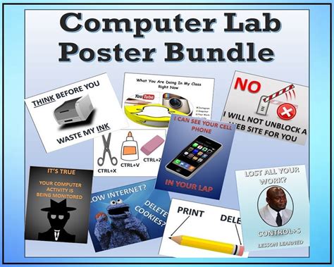Toradh íomhá ar Computer Lab Posters for Networking
