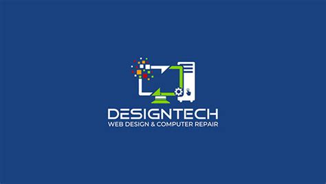 Image result for Tech Logo Design Computer
