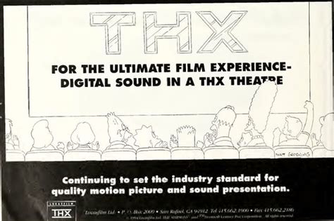 Image result for Thx Simpsons Logo