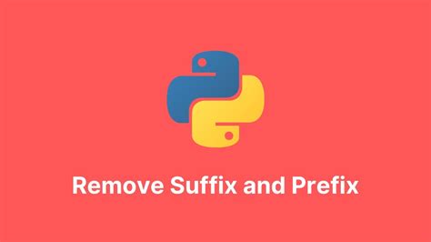 Image result for Python Remove Suffix Examples