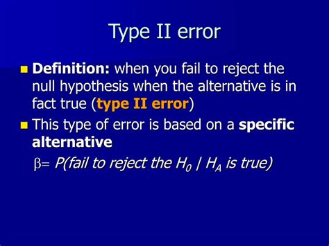 Sample Size to Type II Error に対する画像結果