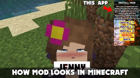 Image result for Jenny Mod Minecraft in Game