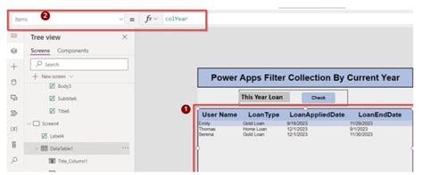 Image result for Microsoft Power Apps Filter Collection