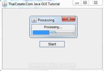 Image result for Progress Balken Maken in GUI Java