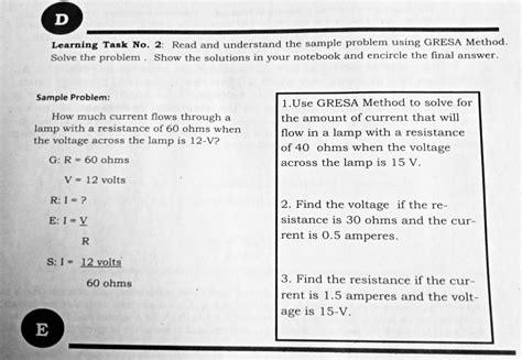 Afbeeldingsresultaten voor Current Sample Problem