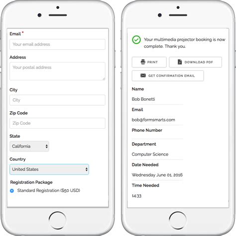 Toradh íomhá ar Mobile View Form Entry