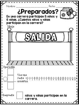 Image result for Grade 1 Spanish Math Word Problems