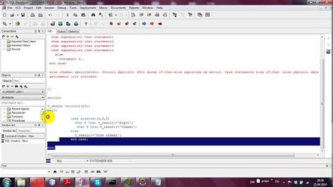 Toradh íomhá ar PL/SQL Case Statement