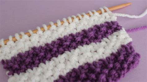 Afbeeldingsresultaten voor Purl Knit Stripes