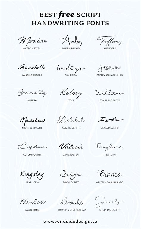 Image result for Scripted Handwriting Font