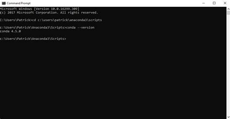 Anaconda Python Command Line に対する画像結果