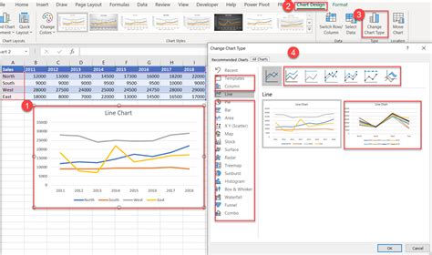 Excel Line Graph Templates Free Download に対する画像結果
