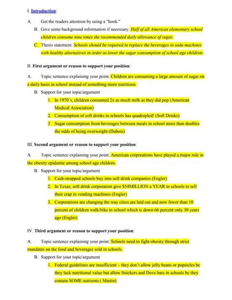 Topic Outline Example PDF に対する画像結果