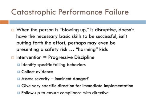 Image result for Example of Unsatisfactory Work Perofmance