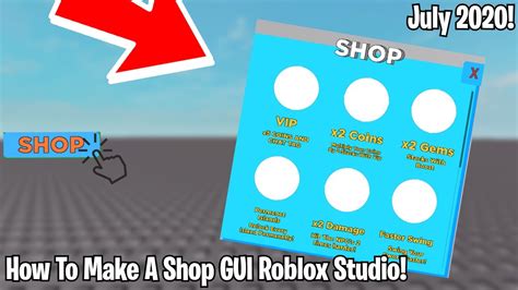 Toradh íomhá ar Shop GUI for Roblox Studio