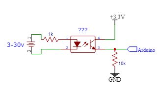 Image result for Arduino Optocoupler Input Pull Up