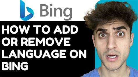 Image result for Bing Language Change