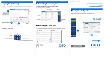 Image result for Exfo Quick Reference Guide