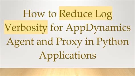 Verbosity Python-க்கான படிம முடிவு