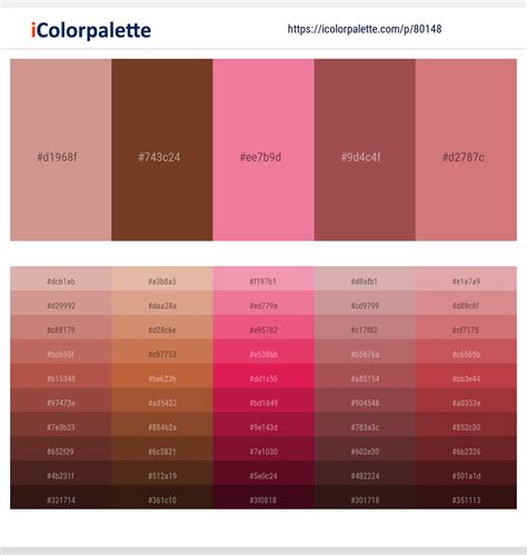 Afbeeldingsresultaten voor Rusty Pink Color