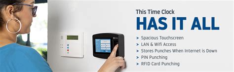 Image result for Touchscreen Time Clocks