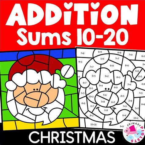 Image result for Merry Christmas Coloring Pages Math