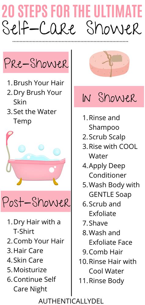 Toradh íomhá ar Full Shower Routine