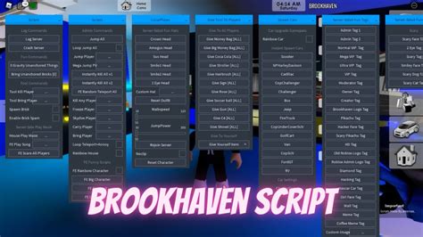 Image result for Brookhaven Script Pastebin GUI