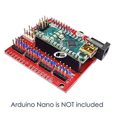 Image result for Arduino Nano Breakout Board 2D View
