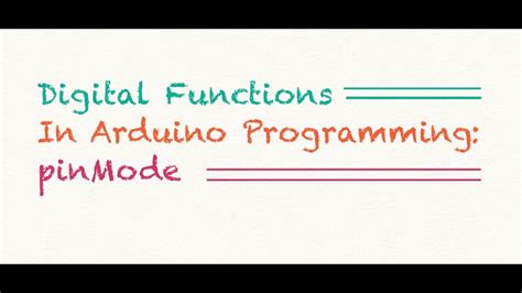 Image result for pinMode Arduino