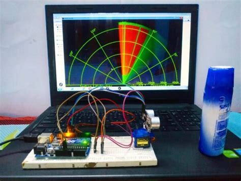 Image result for Radar System Using Arduino Uno
