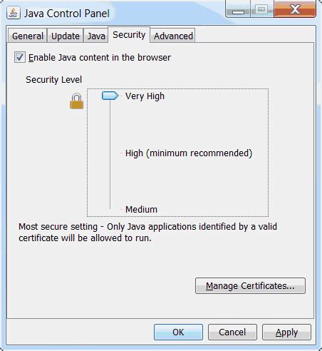 Java Security Panel に対する画像結果