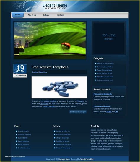 Image result for Free HTML CSS Blog Templates