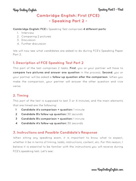FCE Speaking Sample PDF に対する画像結果