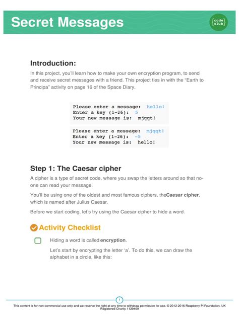 Image result for Computational Thinking Activity Secret Message Encrypted