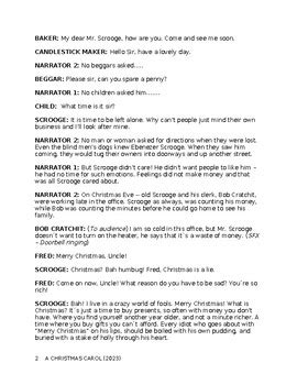 Christmas Carol Script に対する画像結果