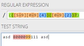 Image result for Regex Number