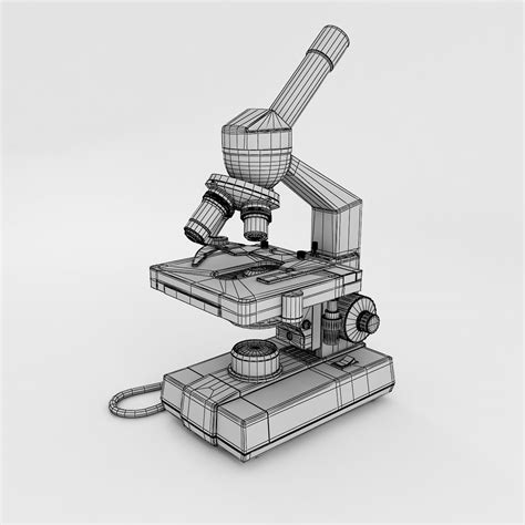 Toradh íomhá ar Monocular Microscope Drawing