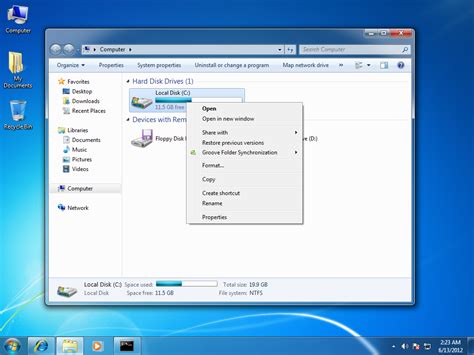 Windows 7 My Computer Icon. Download માટે ઇમેજ પરિણામ